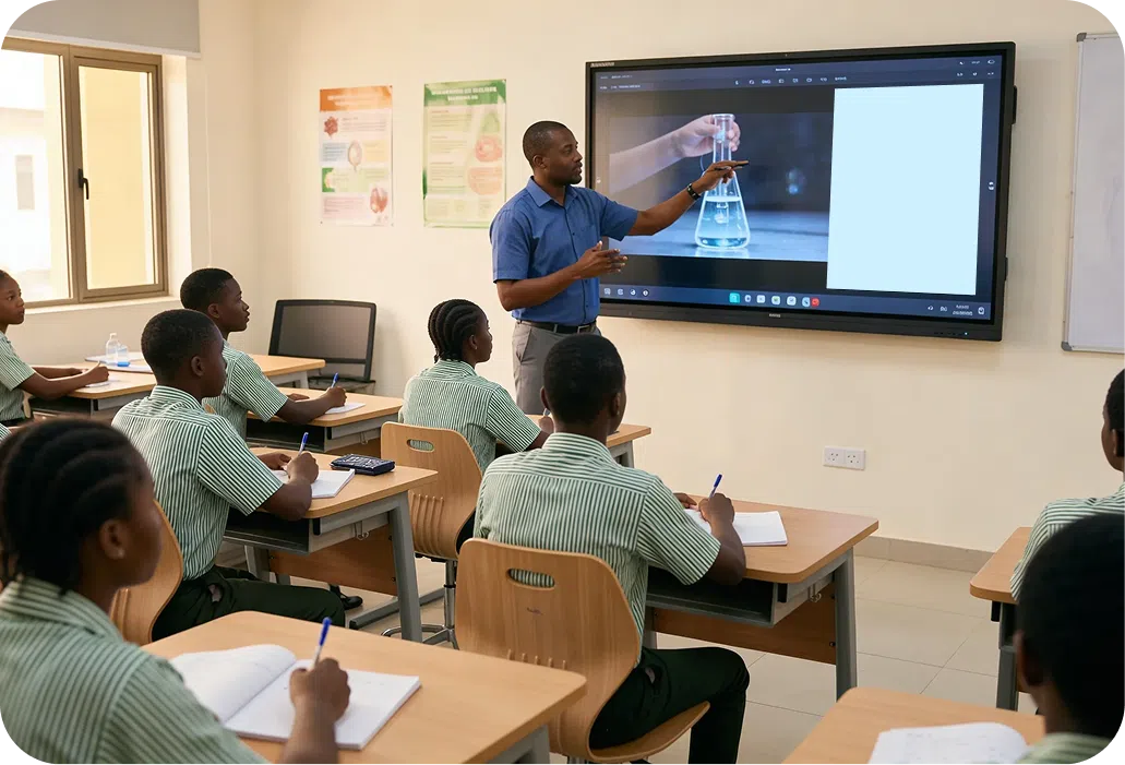 Smart classrooms for teacher-led delivery in Kenya